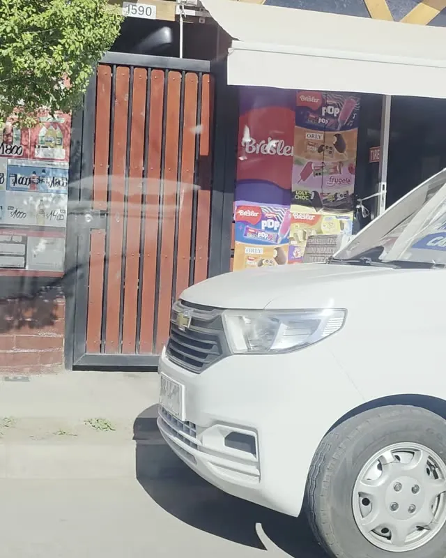 Llegada al minimarket