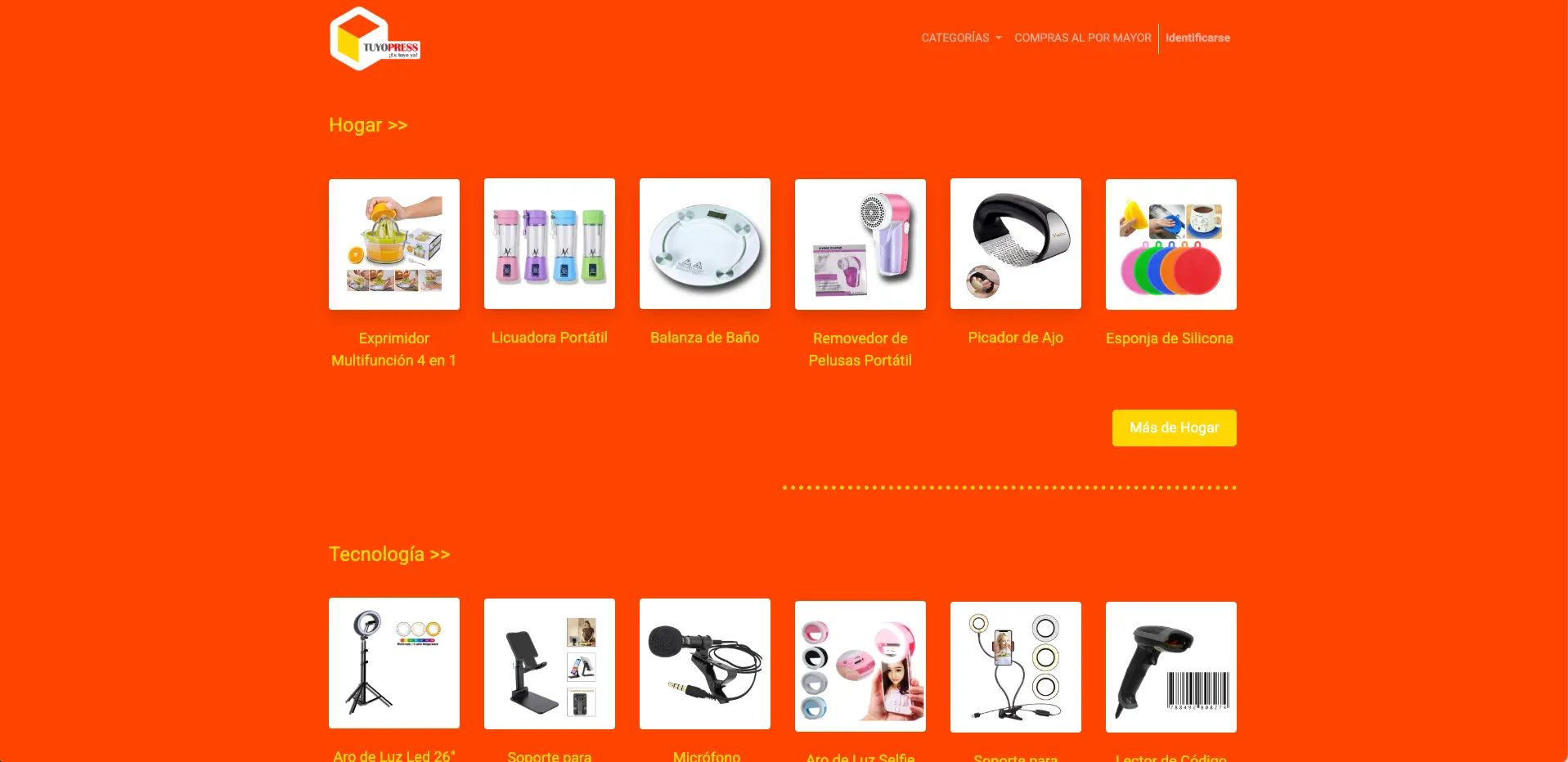 tuyopress ecommerce