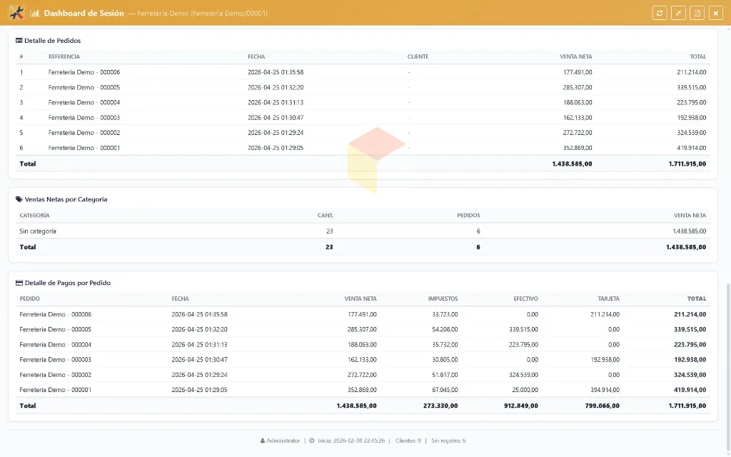 Dashboard - Lapto- Ferretería 3.webp
