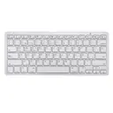 [PC-TEC-100507-BT-SLV] Teclado Bluetooth Tecmaster Silver Inalámbrico Multidispositivo