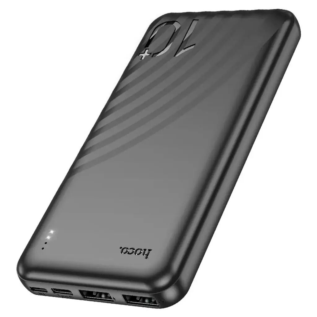 [CA-HOC-J123-10K-BLK] Powerbank Hoco J123 Element 10000mAh PD20W Display LED