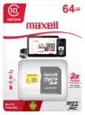 Tarjeta Micro SD Maxell 64GB Clase 10 UHS-I 90MB/s Adaptador