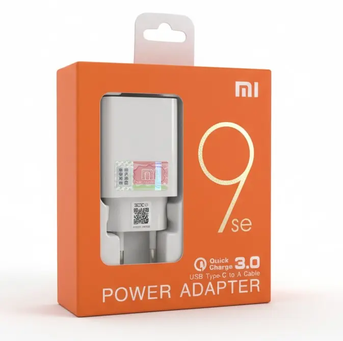 [CA-XIA-CRGXI002-27W-WHT] Cargador Xiaomi Compatible 27W USB-C Cable USB 3.0 Carga Rápida