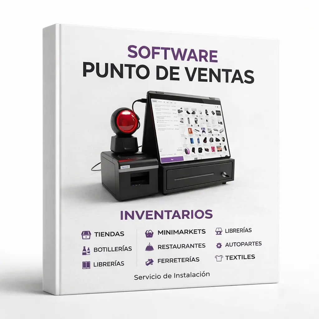 Licencia Sistema Software de Punto de Venta (POS) e Inventario para Gastronomía, Tiendas, Locales | Licencia Perpetua