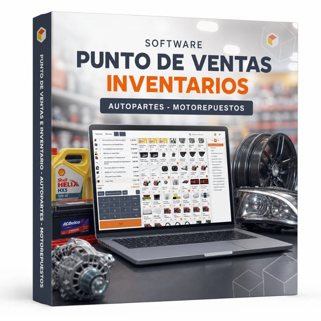 Autopartes - Moto Respuestos | Software Punto de Ventas POS e Inventario | Ranmy