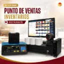 Set Restaurante Punto De Venta e Inventario | 1 Impresora 1 Balanza