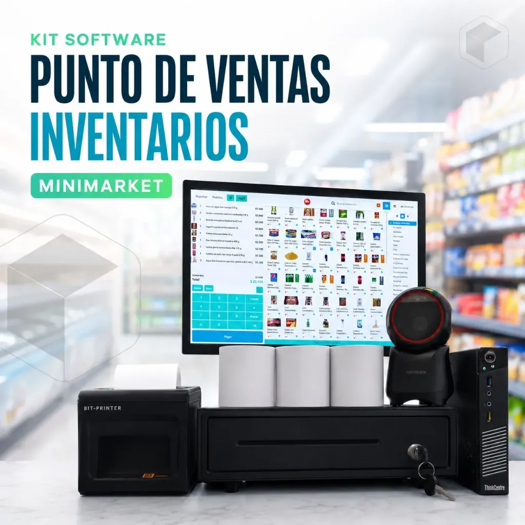Set Minimarket Punto De Venta e Inventario Software