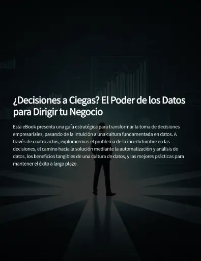 ¿Tus decisiones de negocio se basan en la intuición o en datos?